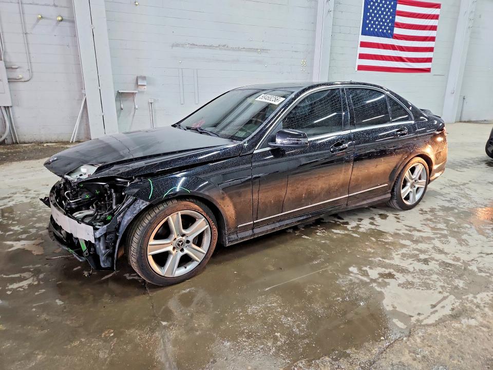 2010 Mercedes-benz VIN WDDGF8BB6AF449567 COPART salvage auction — FRONT END, VA - CERT OF TITLE - SALVAGE, sold $500 on 2026-07-08 (photo 1)