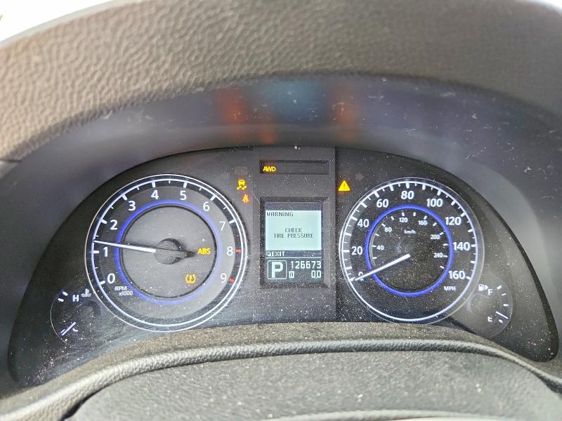 2012 Infiniti G VIN JN1CV6AR4CM970965 COPART salvage auction — REAR END, Il - Salvage Certificate, sold $400 on 2026-07-14 (photo 9)