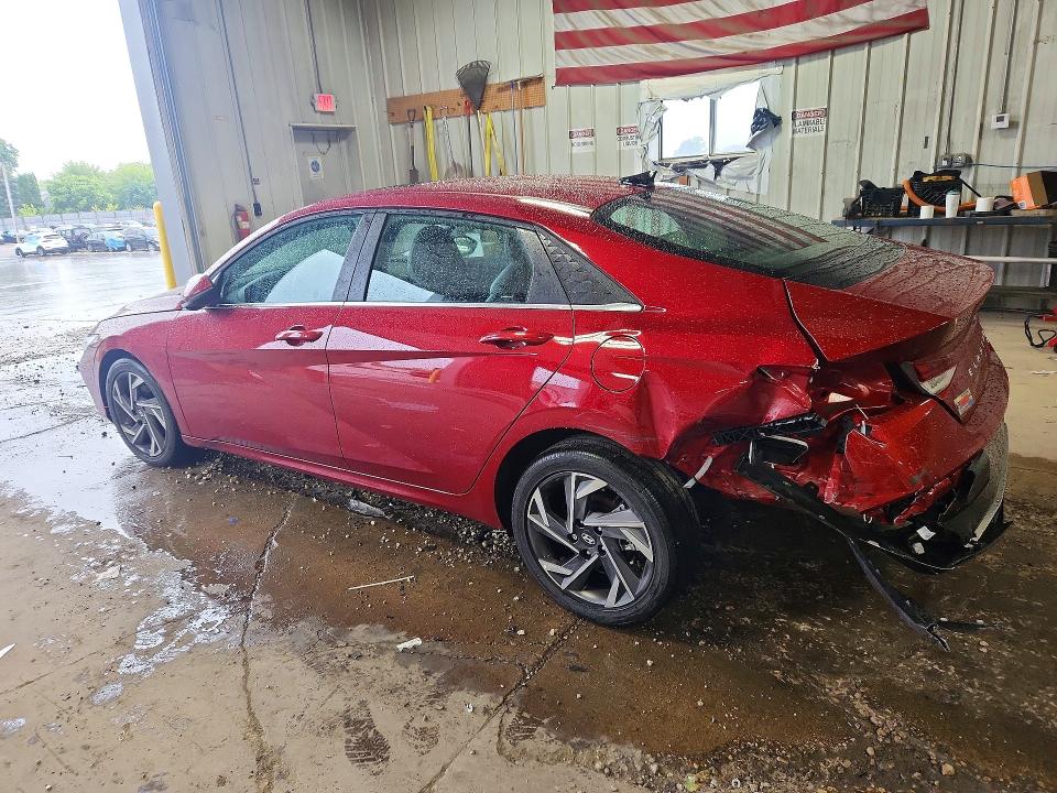 2025 Hyundai Elantra VIN KMHLP4DG8SU893646 COPART salvage auction — REAR END, Wi - Cert Of Title-Salvage Vehicle, sold $8,800 on 2026-07-06 (photo 2)