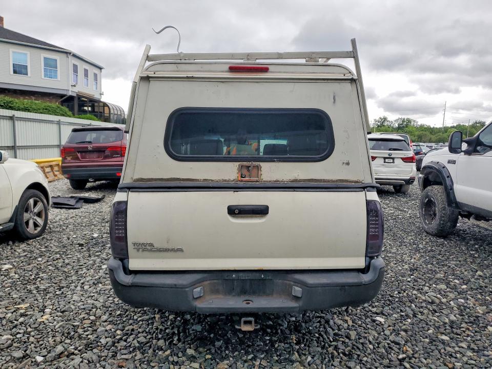 2007 Toyota Tacoma VIN 5TENX22N47Z405794 COPART salvage auction — FRONT END, Ma - Cert Of Title-Reconstrctd Coll, sold $100 on 2026-07-09 (photo 6)