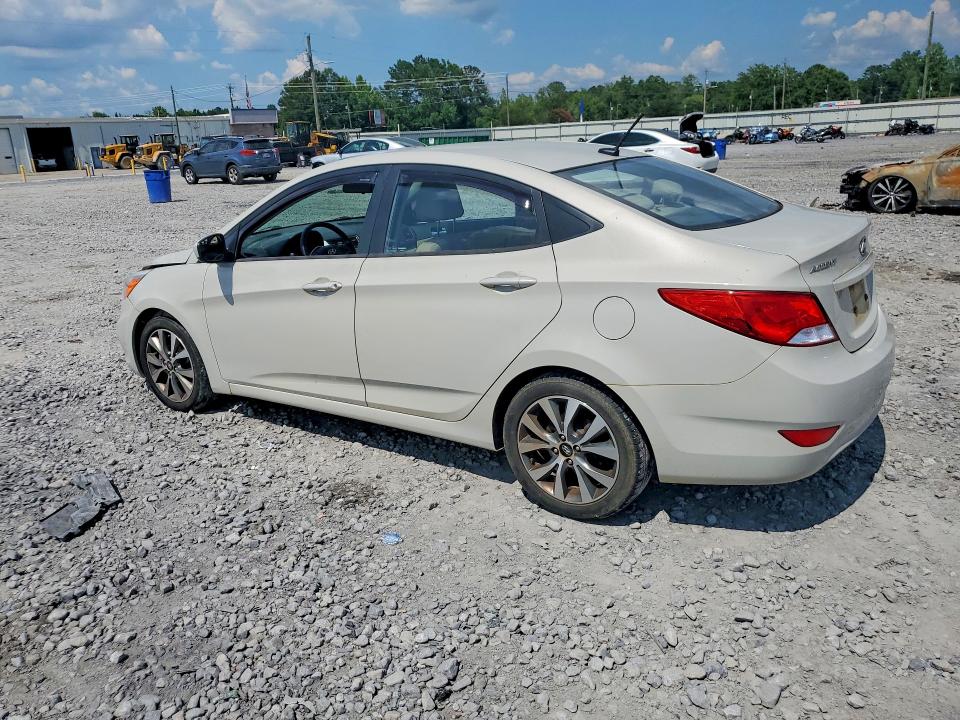 2016 Hyundai Accent VIN KMHCU4AE2GU050416 COPART salvage auction — FRONT END, Al - Cert Of Title-Salvage Title, sold $725 on 2026-07-16 (photo 2)