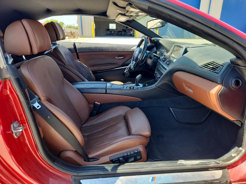 2013 BMW 6er VIN WBAYP9C50DDW21258 COPART salvage auction — FRONT END, Tx - Certificate Of Title, sold $4,550 on 2026-07-14 (photo 7)
