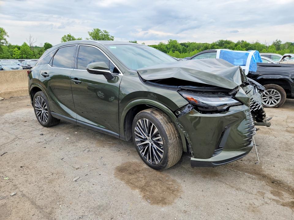 2023 Lexus Rx VIN 2T2BAMCA4PC030812 COPART salvage auction — FRONT END, NY - MV-907A SALVAGE CERTIFICATE, sold $18,000 on 2026-07-02 (photo 4)