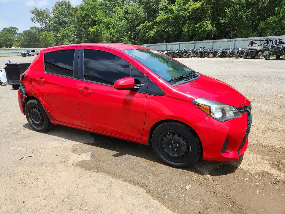 2015 Toyota Yaris VIN VNKKTUD31FA039184 COPART salvage auction — SIDE, La - Cert Of Title-Salvage, sold $2,300 on 2026-07-16 (photo 4)