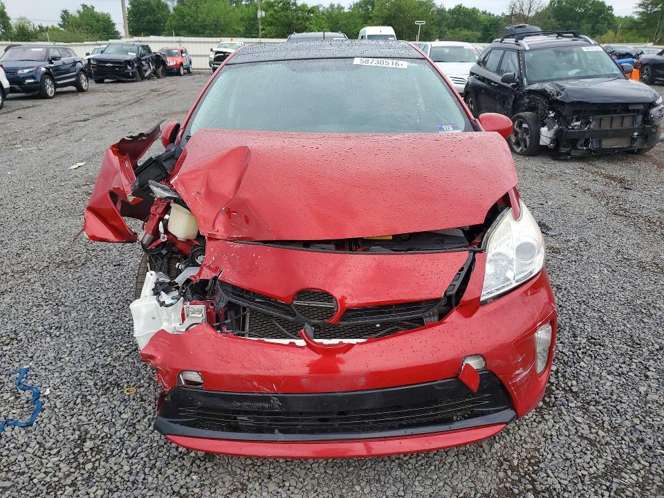 2012 Toyota VIN JTDKN3DU5C1558658 COPART salvage auction — FRONT END, Nj - Cert Of Title-Salvage, sold $1,150 on 2026-07-31 (photo 5)