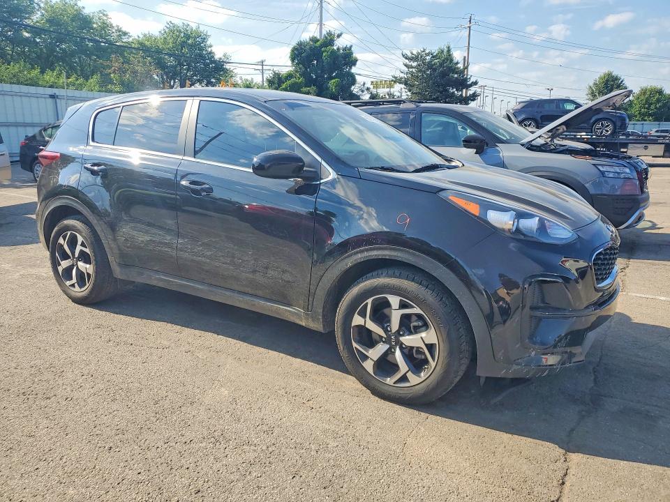 2021 Kia Sportage VIN KNDPM3AC4M7914133 COPART salvage auction — VANDALISM, Oh - Cert Of Title-Salvage, sold $4,350 on 2026-07-06 (photo 4)