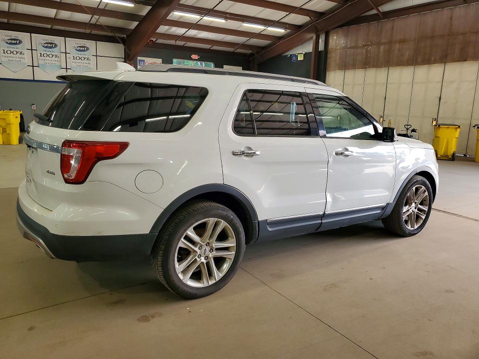 2017 Ford Explorer VIN 1FM5K8D88HGC59395 COPART salvage auction — REAR END, Ma - Certificate Of Title (P), sold $4,400 on 2026-07-03 (photo 3)