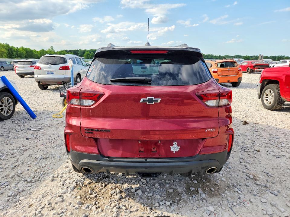 2022 Chevrolet Trailblazer VIN KL79MUSL2NB026764 COPART salvage auction — FRONT END, Mi - Scrap Certificate Of Title, sold $3,700 on 2026-07-28 (photo 6)