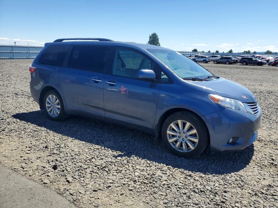 2017 Toyota VIN 5TDDZ3DC3HS160721 COPART salvage auction — SIDE, Wa - Bill Of Sale, sold $6,200 on 2026-07-22 (photo 4)