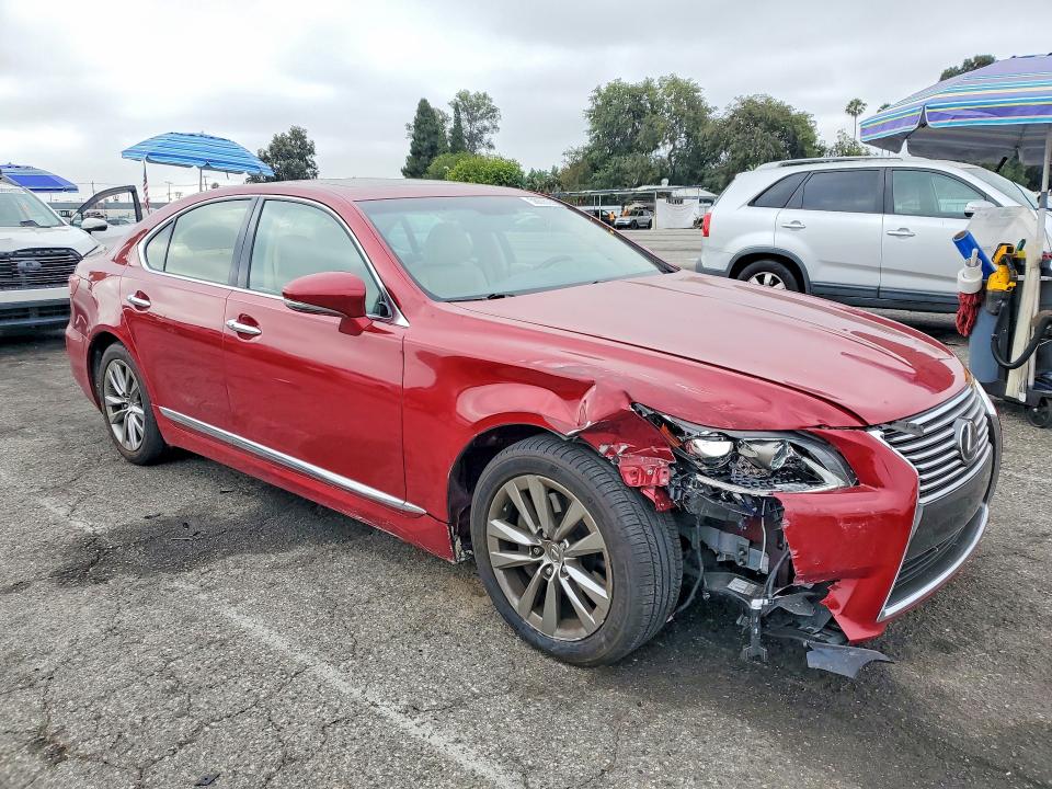 2016 Lexus VIN JTHBL5EF9G5141056 COPART salvage auction — FRONT END, Ca - Salvage Certificate, sold $8,300 on 2026-07-10 (photo 4)