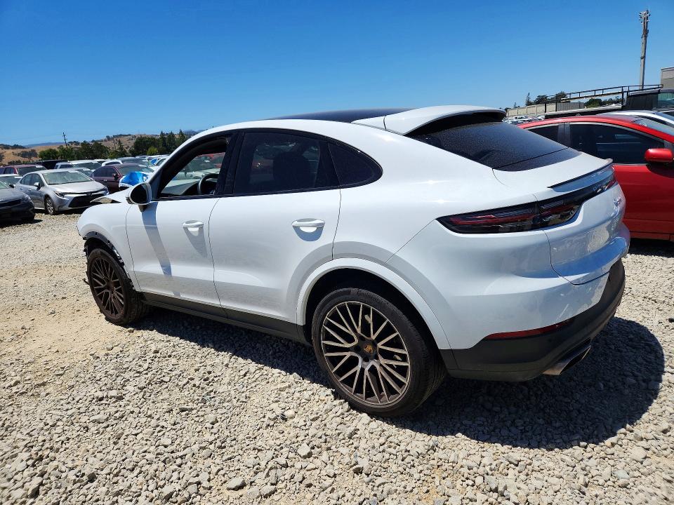 2022 Porsche Cayenne VIN WP1BA2AY2NDA47986 COPART salvage auction — FRONT END, Ca - Salvage Certificate, sold $20,600 on 2026-08-18 (photo 2)