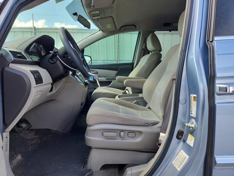 2013 Honda Odyssey VIN 5FNRL5H46DB021588 COPART salvage auction — FRONT END, Tx - Salvage Vehicle Title, sold $4,200 on 2026-07-28 (photo 7)