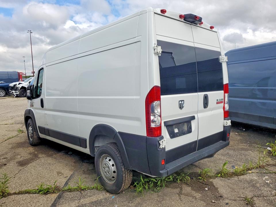 2022 Ram Promaster 2500 VIN 3C6LRVCG1NE107900 COPART salvage auction — FRONT END, Mi - Scrap Certificate Of Title, sold $2,750 on 2026-07-09 (photo 2)