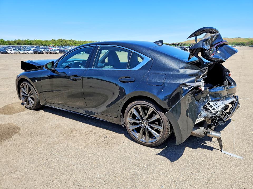 2024 Lexus Is VIN JTHGZ1E27R5036321 COPART salvage auction — REAR END, NY - MV-907A SALVAGE CERTIFICATE, sold $6,900 on 2026-07-27 (photo 2)