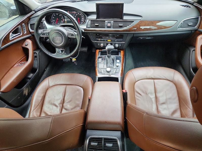 2013 Audi A6 VIN WAUGGAFC3DN018144 COPART salvage auction — FRONT END, Vt - Cert Of Title-Salvage Vehicle, sold $900 on 2026-07-20 (photo 8)