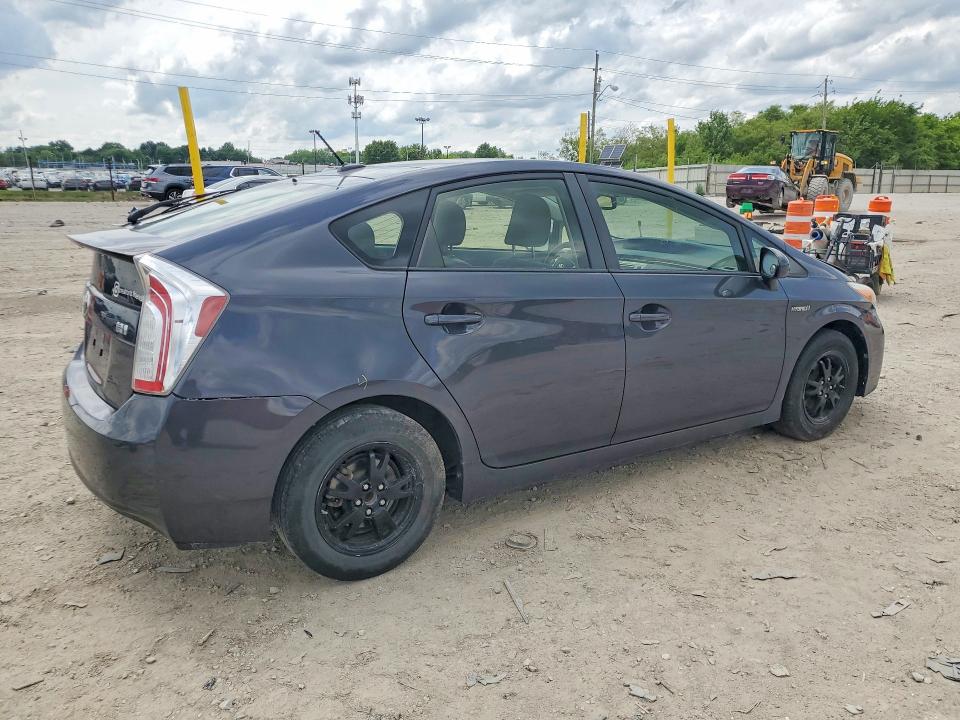 2012 Toyota Prius VIN JTDKN3DU5C1550091 COPART salvage auction — FRONT END, In - Cert Of Title-Salvage Title, sold $1,350 on 2026-07-17 (photo 3)