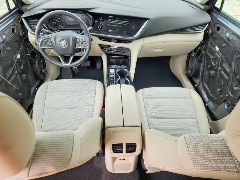 2022 Buick Envision VIN LRBAZLR42ND123928 COPART salvage auction — FRONT END, Pa - Certificate Of Salvage, sold $3,300 on 2026-07-07 (photo 8)