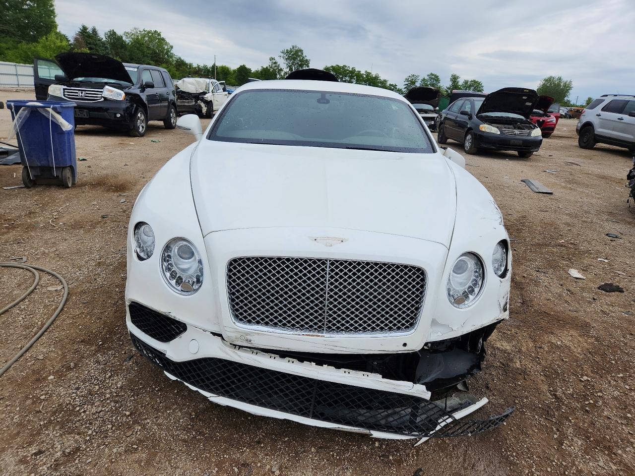 2017 Bentley Continental VIN SCBFT7ZA9HC059356 COPART salvage auction — Front End, IL - SALVAGE CERTIFICATE, sold $18,400 on 2026-08-18 (photo 5)