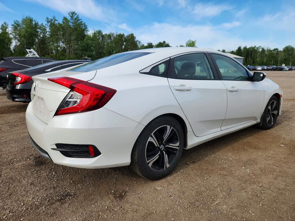 2020 Honda Civic VIN 2HGFC2F57LH022434 COPART salvage auction — FRONT END, On - Permit No Brand - Unfit, sold $3,950 on 2026-07-02 (photo 3)