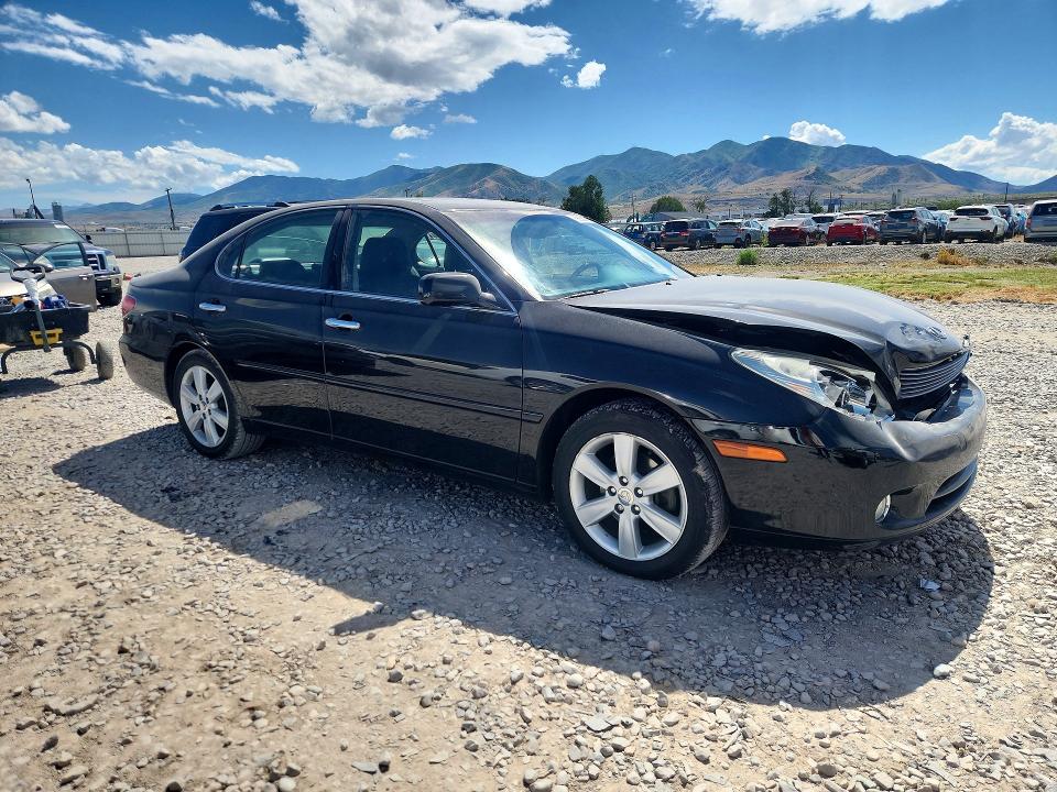 2005 Lexus ES VIN JTHBA30G755088252 COPART salvage auction — FRONT END, Ut - Salvage Certificate, sold $1,750 on 2026-07-02 (photo 4)