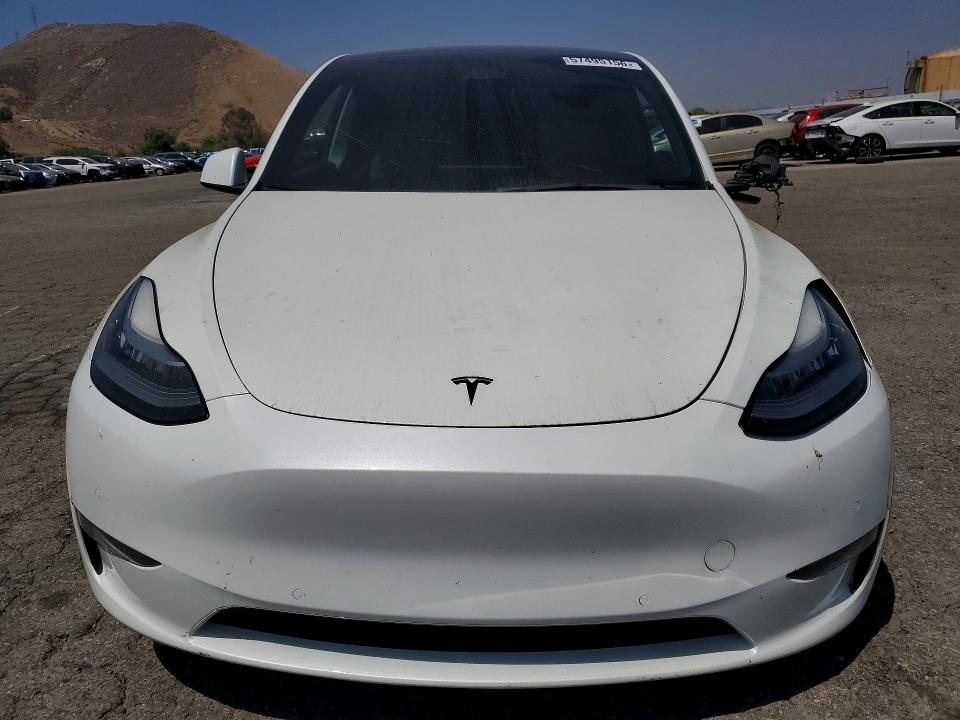 2022 Tesla VIN 7SAYGDEE9NF354346 COPART salvage auction — FRONT END, CA - SALVAGE CERTIFICATE, sold $7,400 on 2026-07-27 (photo 5)