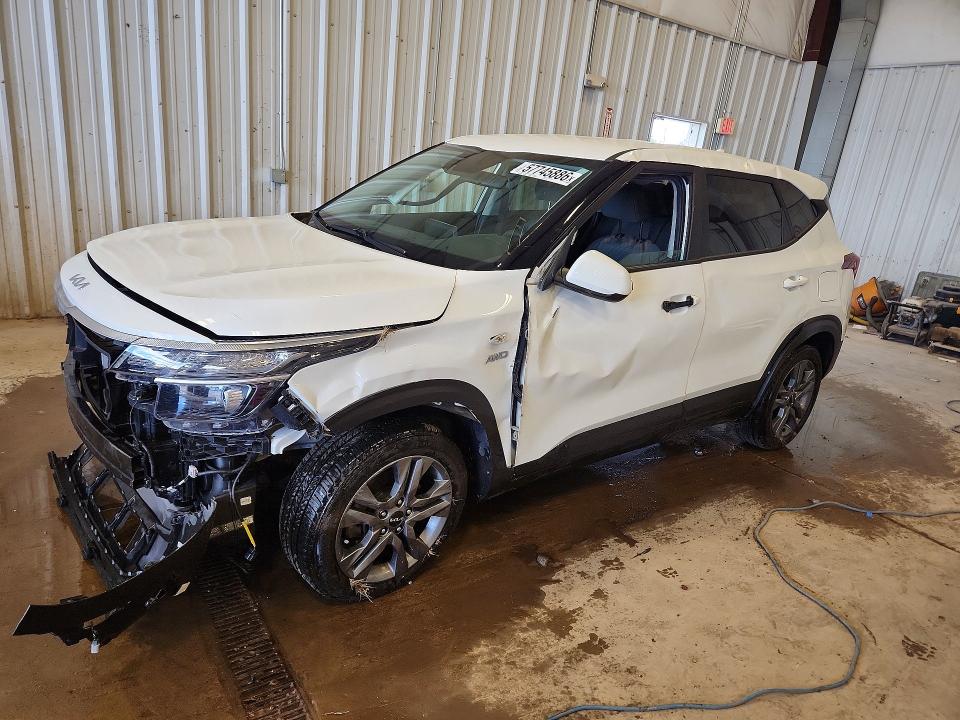 2023 Kia VIN KNDEPCAAXP7438438 COPART salvage auction — FRONT END, WI - JUNKED VEHICLE BILL OF SALE, sold $1,950 on 2026-07-27 (photo 1)