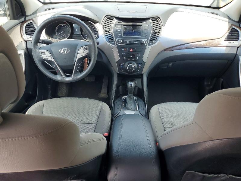 2017 Hyundai Santa fe VIN 5XYZT3LB1HG410874 COPART salvage auction — MECHANICAL, Oh - Cert Of Title-Rebuilt Salvage, sold $2,450 on 2026-08-01 (photo 8)