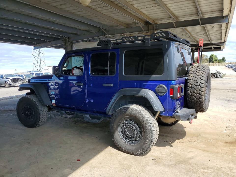 2018 Jeep Wrangler unlimited VIN 1C4HJXDNXJW331973 COPART salvage auction — FRONT END, CA - SALVAGE CERTIFICATE, sold $10,700 on 2026-07-16 (photo 2)