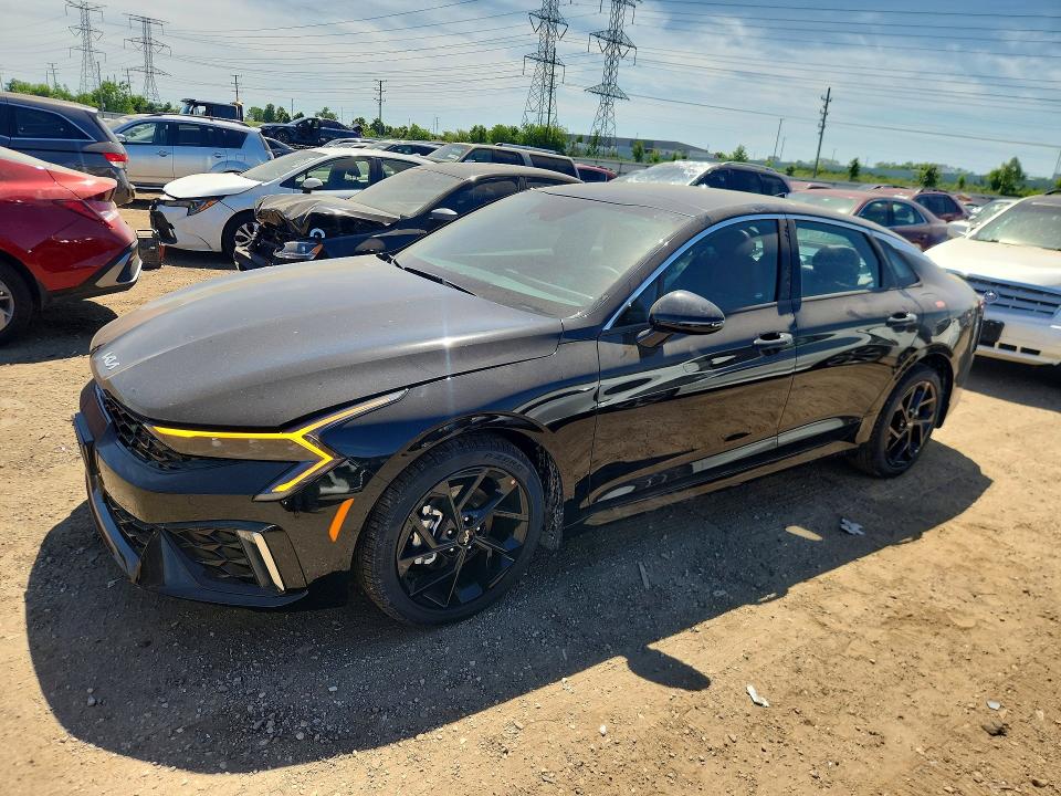 2026 Kia K5 VIN KNAG64J76T5485068 COPART salvage auction — SIDE, Il - Salvage Certificate, sold $12,600 on 2026-07-14 (photo 1)