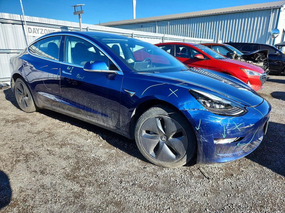 2018 Tesla Model 3 VIN 5YJ3E1EA3JF078099 COPART salvage auction — FRONT END, On - Permit No Brand - Unfit, sold $6,900 on 2026-07-02 (photo 4)