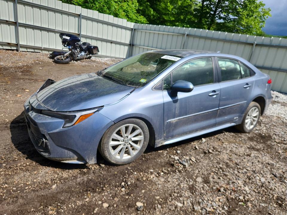 2023 Toyota Corolla VIN JTDBDMHE5PJ001251 COPART salvage auction — FRONT END, Vt - Cert Of Title-Salvage Vehicle, sold $4,250 on 2026-07-27 (photo 1)