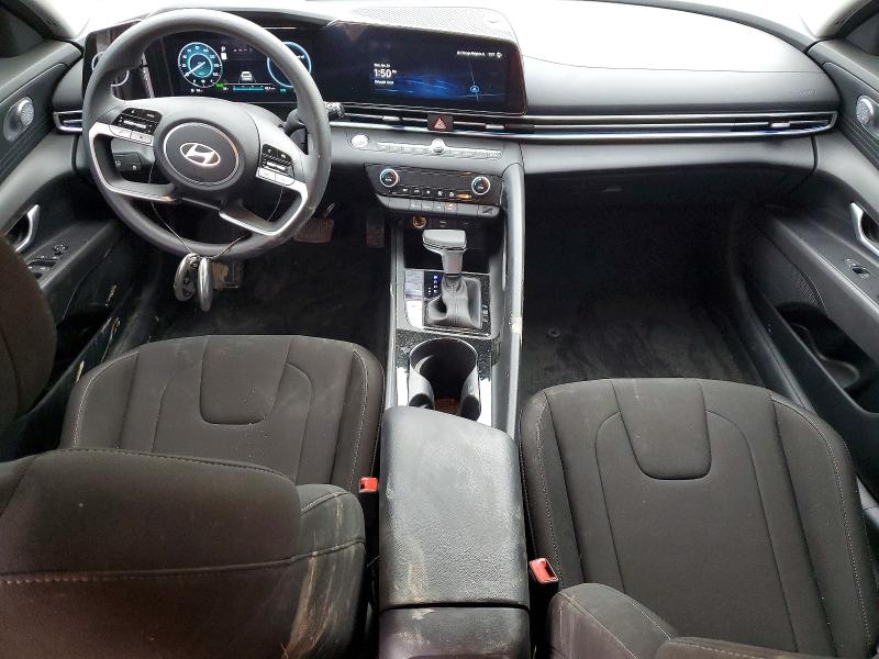 2024 Hyundai Elantra VIN KMHLM4DJ9RU101163 COPART salvage auction — FRONT END, Wi - Cert Of Title-Salvage Vehicle, sold $5,300 on 2026-07-06 (photo 8)