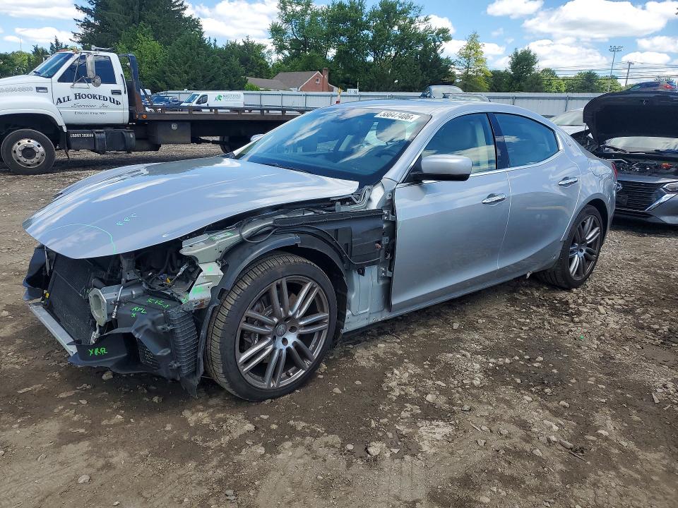 2015 Maserati VIN ZAM57RTA3F1134557 COPART salvage auction — FRONT END, Md - Cert Of Salvage < 75% Damage, sold $2,900 on 2026-07-27 (photo 1)
