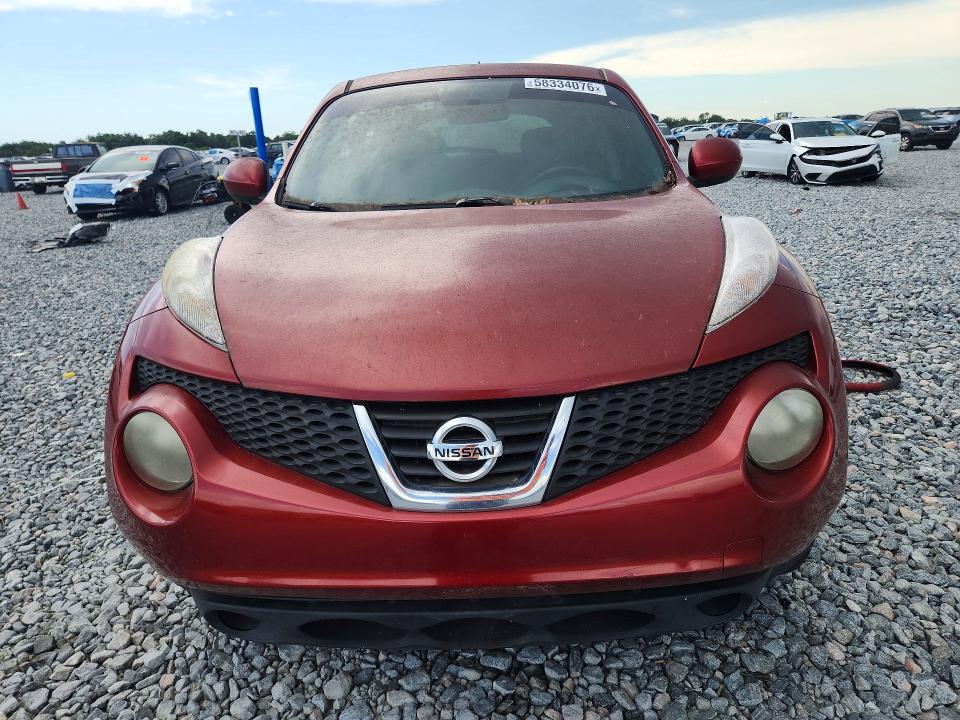 2011 Nissan Juke VIN JN8AF5MRXBT012641 COPART salvage auction — WATER/FLOOD, Fl - Certificate Of Title, sold $375 on 2026-07-14 (photo 5)