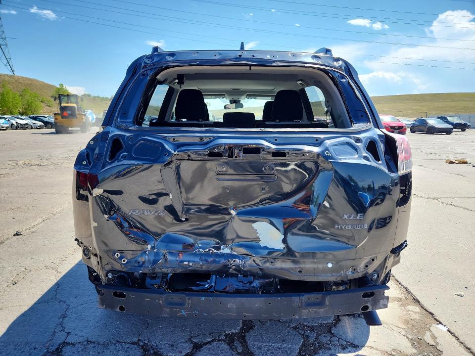 2017 Toyota Rav 4 VIN JTMRJREV7HD086506 COPART salvage auction — REAR END, Tx - Certificate Of Title, sold $275 on 2026-07-20 (photo 6)