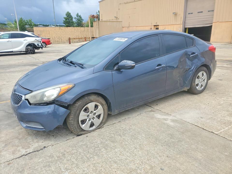 2015 Kia Forte VIN KNAFX4A67F5350587 COPART salvage auction — SIDE, SC - CERT OF TITLE-SALVAGE, sold $675 on 2026-07-24 (photo 1)