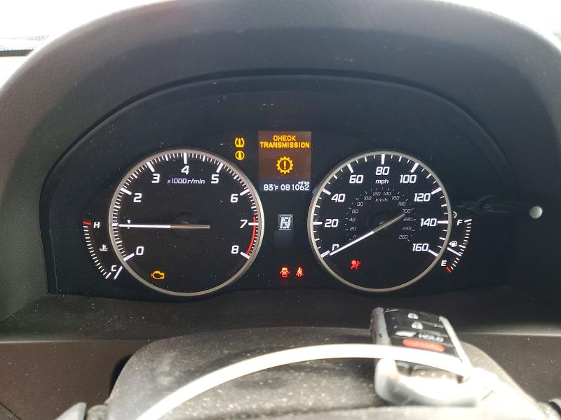 2013 Acura Rdx VIN 5J8TB4H51DL009181 COPART salvage auction — FRONT END, Ca - Salvage Certificate, sold $125 on 2026-07-09 (photo 9)