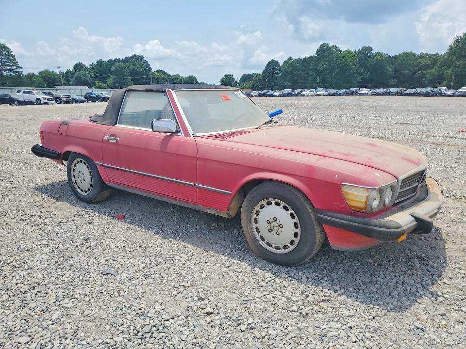 1987 Mercedes-benz 560 VIN WDBBA48D4HA069993 COPART salvage auction — MINOR DENT/SCRATCHES, Ar - Certificate Of Title, sold $1,800 on 2026-07-22 (photo 4)