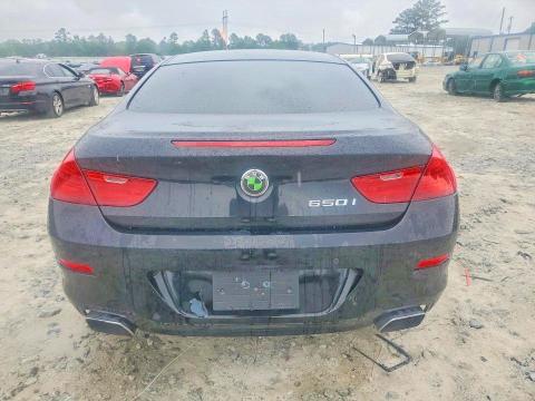 2012 BMW 6er VIN WBALX3C57CDV77507 COPART salvage auction — MINOR DENT/SCRATCHES, Fl - Certificate Of Title, sold $1,550 on 2026-07-16 (photo 6)