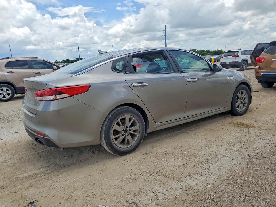 2016 Kia Optima VIN 5XXGT4L16GG087302 COPART salvage auction — MECHANICAL, Tx - Certificate Of Title, sold $995 on 2026-07-09 (photo 3)