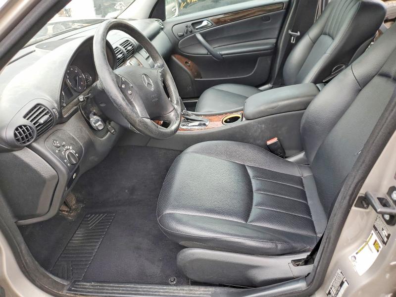 2007 Mercedes-benz C-klasse VIN WDBRF92H27F927889 COPART salvage auction — FRONT END, Md - Cert Of Salvage > 75% Damage, sold $375 on 2026-07-14 (photo 7)