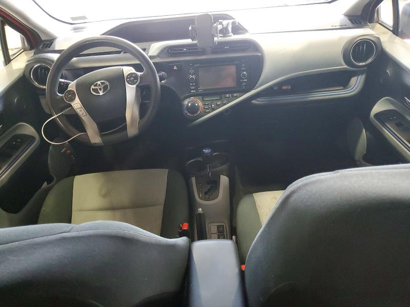 2012 Toyota Prius VIN JTDKDTB35C1023083 COPART salvage auction — FRONT END, Va - Cert Of Title - Salvage, sold $700 on 2026-07-02 (photo 8)