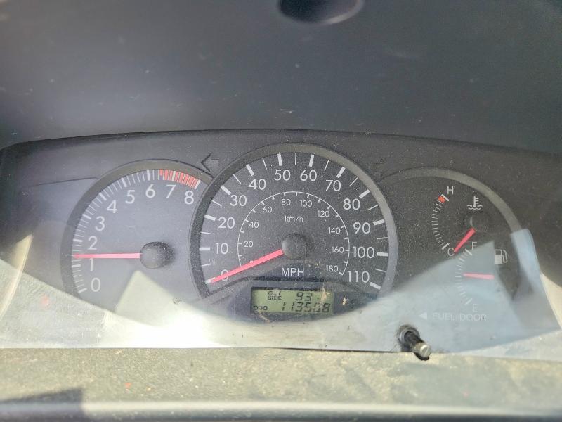 2007 Toyota Corolla VIN JTDBR32E670133462 COPART salvage auction — FRONT END, Ok - Certificate Of Title, sold $725 on 2026-07-06 (photo 9)