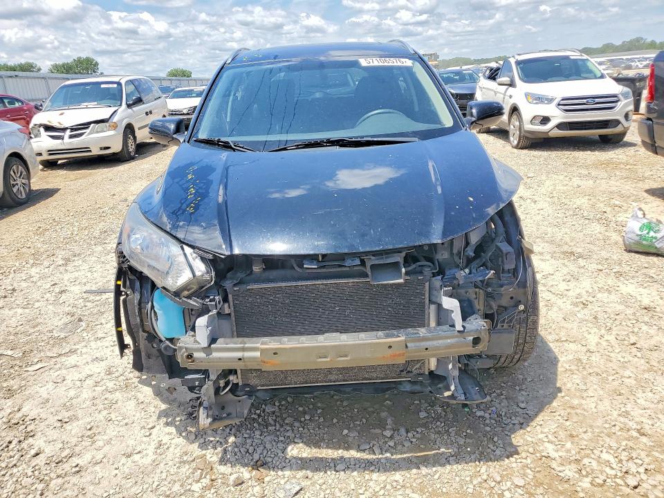 2016 Honda Hr-v VIN 3CZRU5H73GM704673 COPART salvage auction — FRONT END, Ks - Cert Of Title-Salvage, sold $2,400 on 2026-07-09 (photo 5)