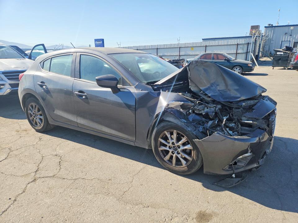 2016 Mazda 3 VIN JM1BM1K7XG1318550 COPART salvage auction — FRONT END, CA - SALVAGE CERTIFICATE, sold $675 on 2026-07-31 (photo 4)