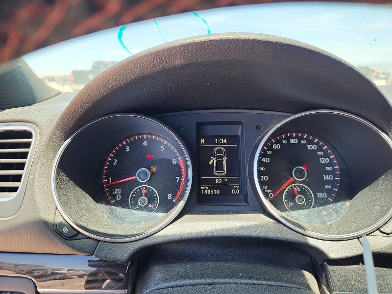 2012 Volkswagen Gti VIN WVWED7AJ1CW223577 COPART salvage auction — REAR END, Ut - Salvage Certificate, sold $1,850 on 2026-07-24 (photo 9)