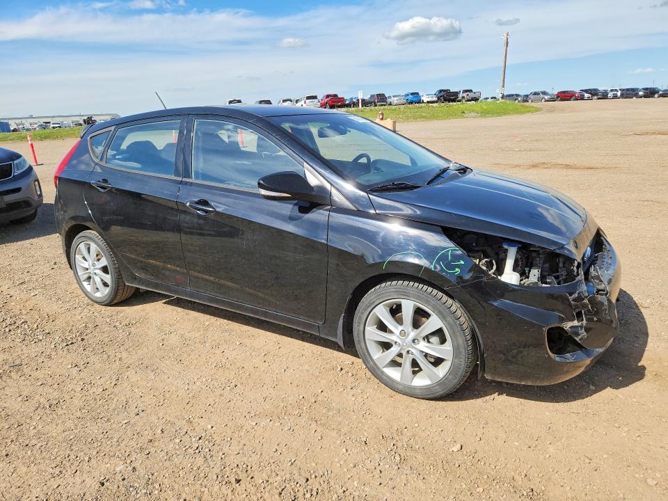 2013 Hyundai VIN KMHCU5AE0DU121954 COPART salvage auction — FRONT END, Ab - Bos - Salvage, sold $1,500 on 2026-07-14 (photo 4)