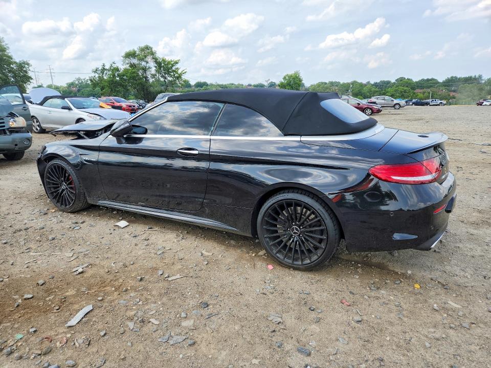 2017 Mercedes-benz VIN WDDWK8GB6HF512547 COPART salvage auction — FRONT END, MD - CERT OF SALVAGE > 75% DAMAGE, sold $10,700 on 2026-08-06 (photo 2)