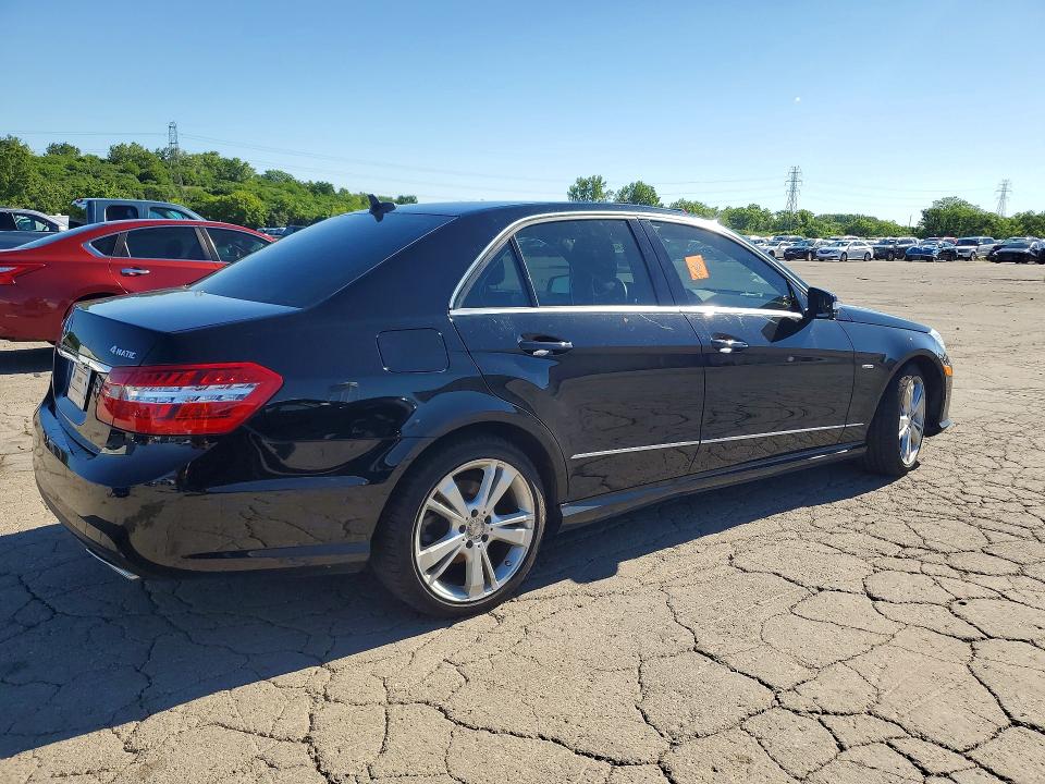 2012 Mercedes-benz E-klasse VIN WDDHF8JB4CA544067 COPART salvage auction — FRONT END, Il - Salvage Certificate, sold $850 on 2026-07-31 (photo 3)