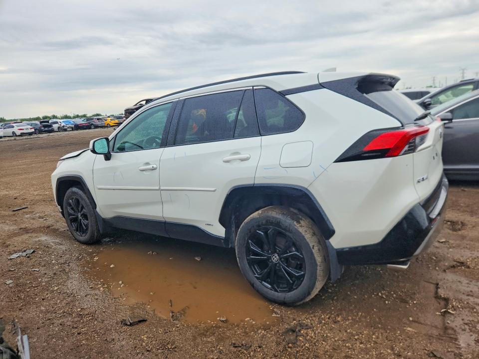 2022 Toyota Rav 4 VIN 4T3T6RFV6NU076196 COPART salvage auction — FRONT END, Il - Salvage Certificate, sold $14,000 on 2026-07-30 (photo 2)